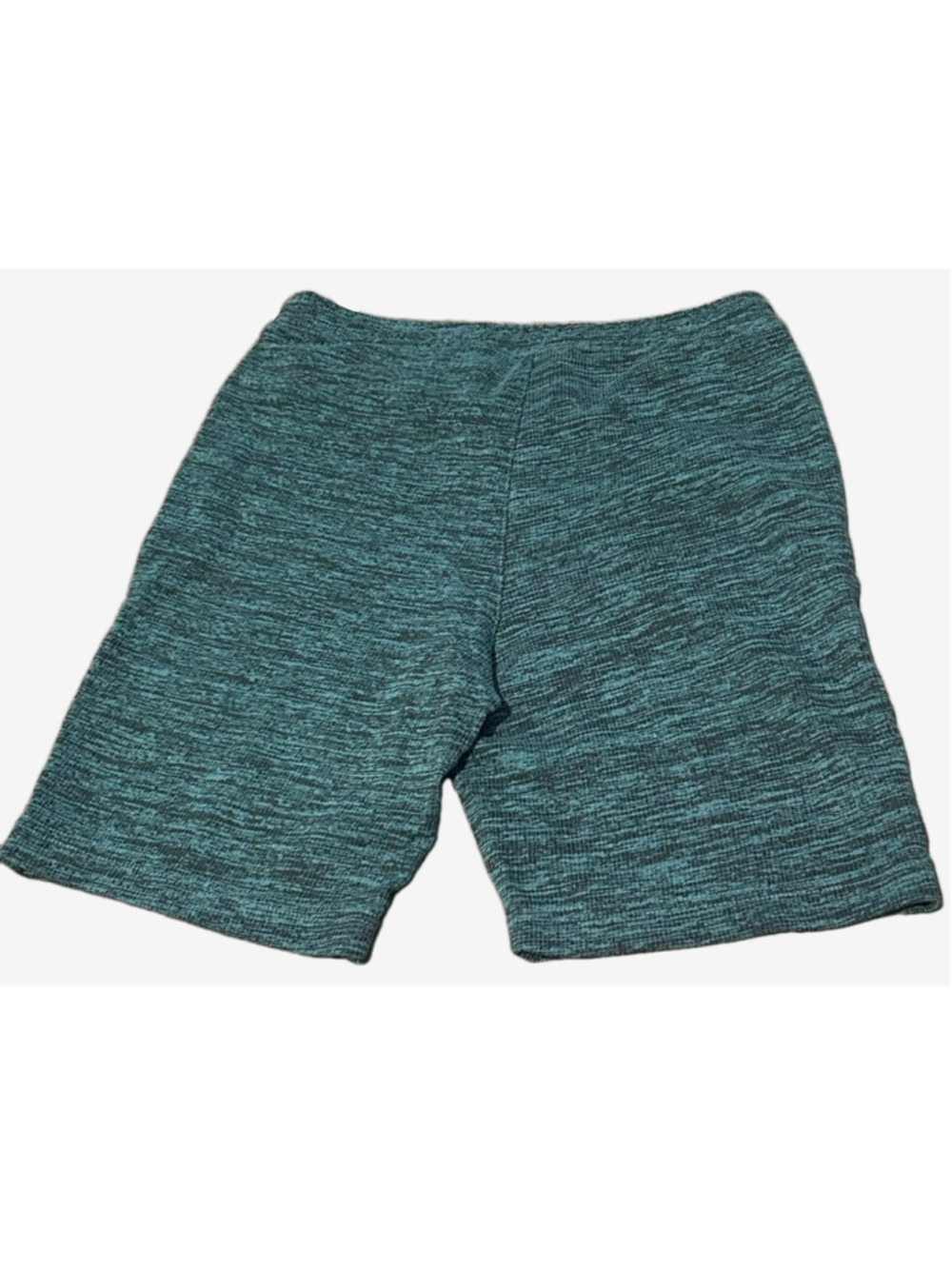 Old Navy Boys XL 14-16 Teal Space Dye Fleece Drawstring Shorts New With Tags - Picture 2 of 5